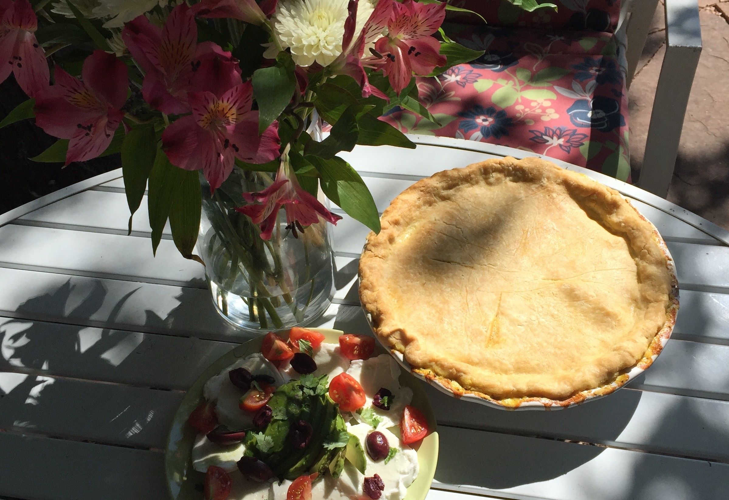 Gluten free chicken pot pie, deeply nourishing and delicious!