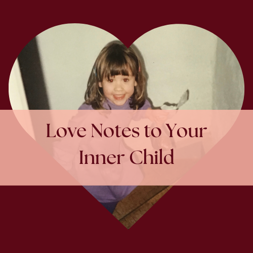 Little Karna Liv Nau walking up the stairs | Love Notes Inner child